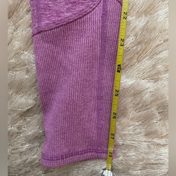 XS Alo High-Waist Buttery Soft Head Start Legging Pebbled Pink - Picture 9 of 10